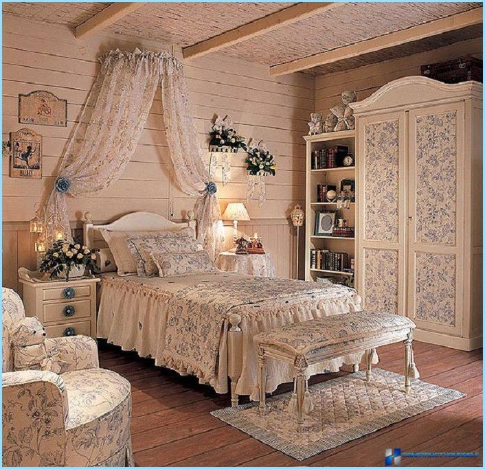 Tervezz egy hálószoba stÃlusában provence fotók