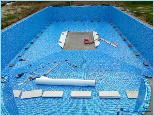DIY στεγανοποίηση της πισίνας
