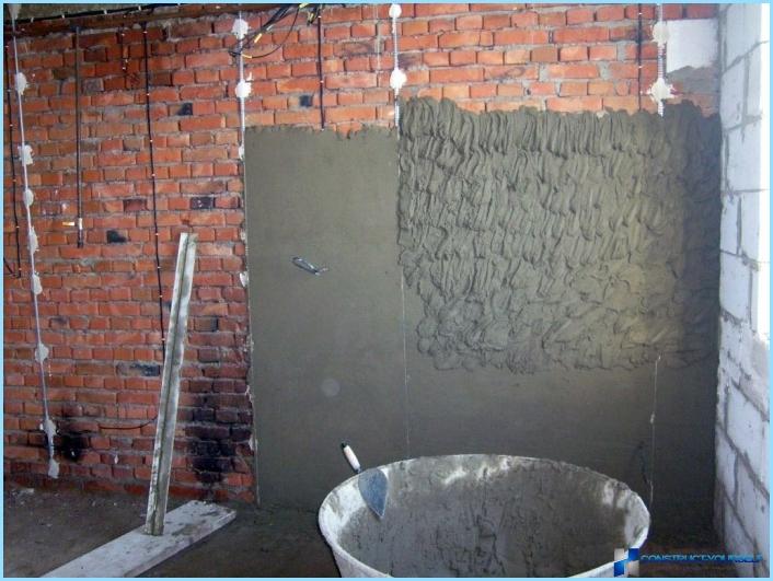 Gør-det-selv-vægpudsning med cement-sandmørtel