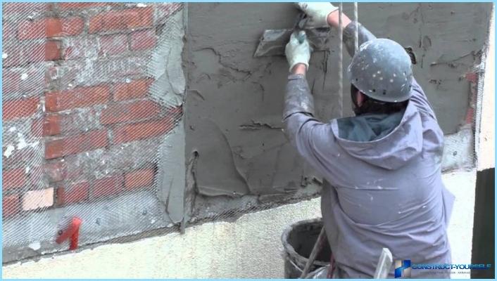 Gør-det-selv-vægpudsning med cement-sandmørtel