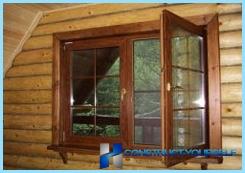 Comment installer vous-même une fenêtre en plastique dans une maison en bois