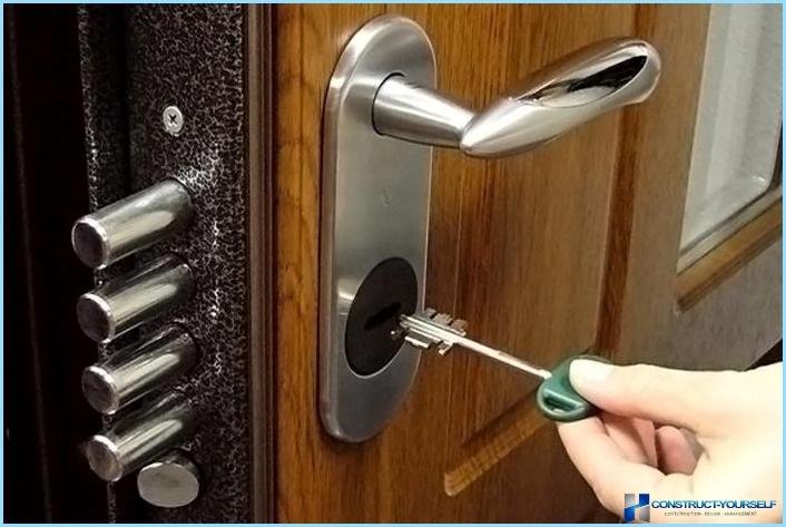 Hvilken lås der skal vælges til hoveddøren