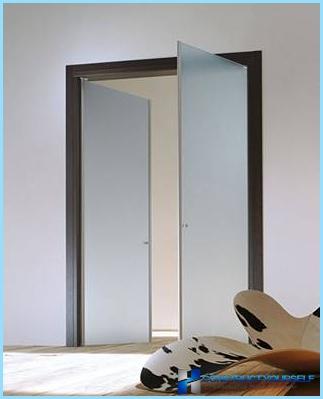 Εσωτερικές πόρτες με γυαλί, φωτογραφία