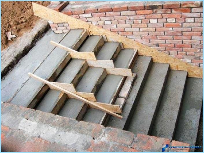 Polaganje stepenica od opeke