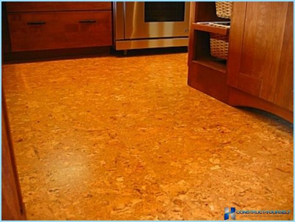 Cork laminate flooring: pros and cons, styling features