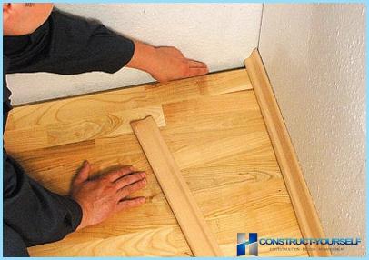 Wooden skirting Board for floor