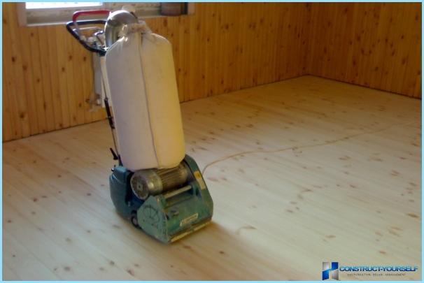 How to put laminate on a wooden floor with their hands