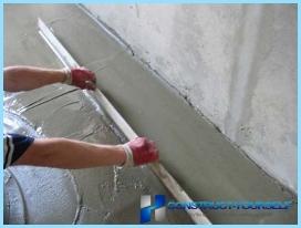 The minimum thickness of cement sand screed