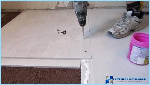 Dry screed Knauf with their hands: manual, reviews