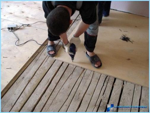Plywood for floor