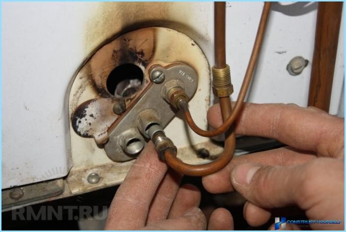 Repair boiler in your own hands