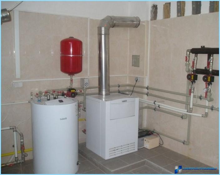 Calculation of boiler power for heating