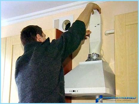 How to install hood in the kitchen myself