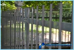A fence made of eurostudent metal