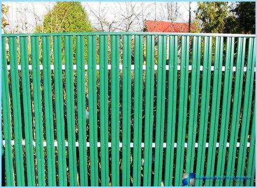 A fence made of eurostudent metal