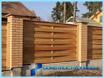 Изграждаме дървена ограда от ограда за пикет