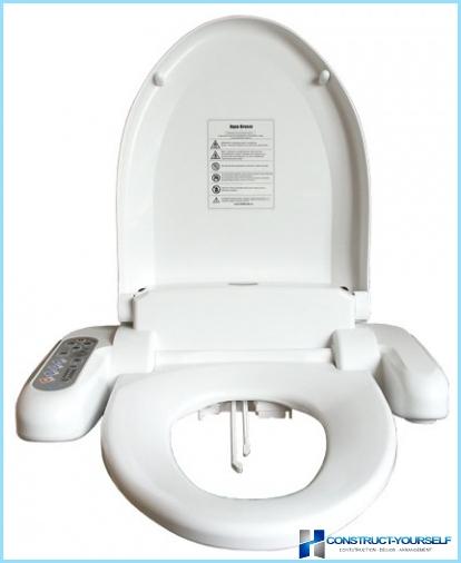 Wall-hung toilet with bidet functions