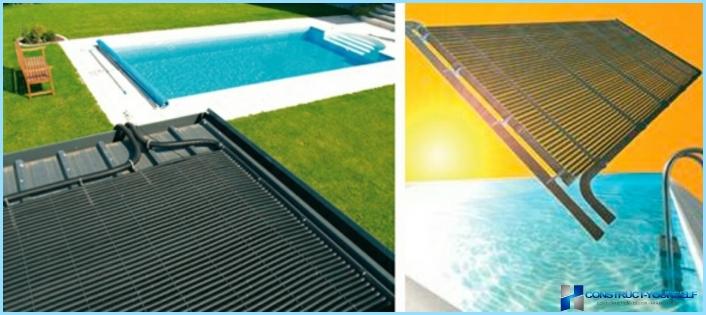 How to make a solar collector to the pool with their hands