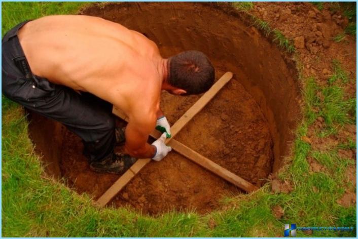 Wie man mit eigenen Händen einen Brunnen gräbt
