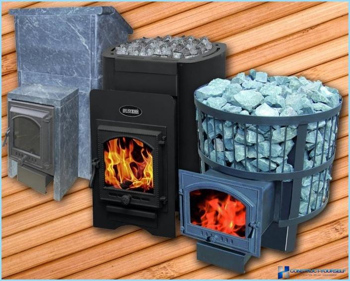 How to choose a stove for baths