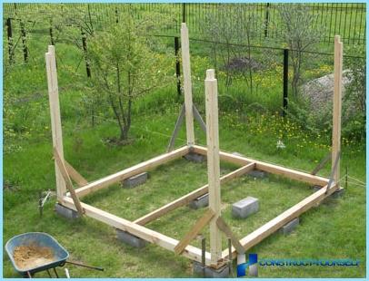 Make a gazebo on the dacha with his hands: photo and video