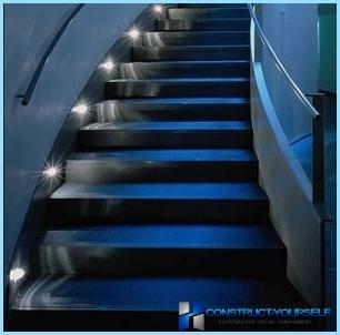 Illumination of stairs