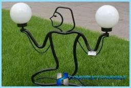 Choose garden street lamp solar powered garden