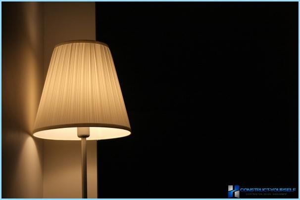 Wie wählt man eine Lampe in der Wohnung