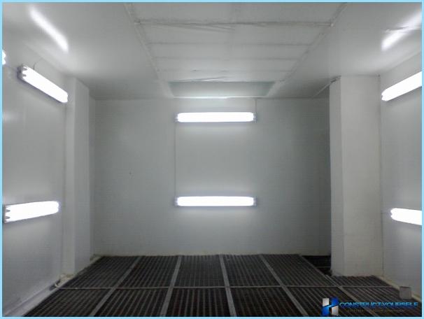Garagebelysning LED, stand-alone, lampe