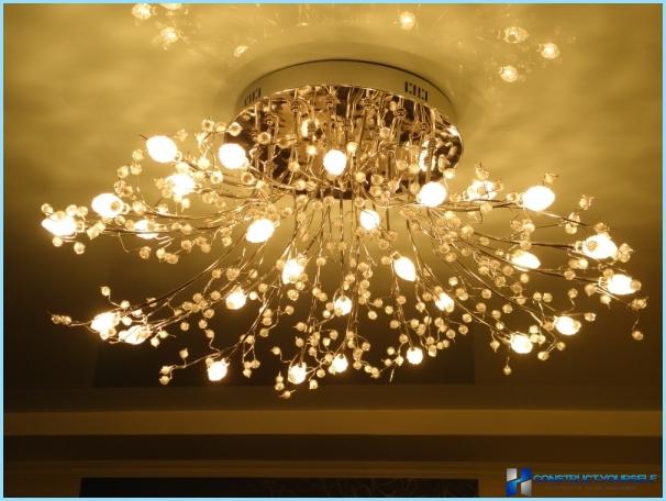 How to hang a chandelier on ceiling