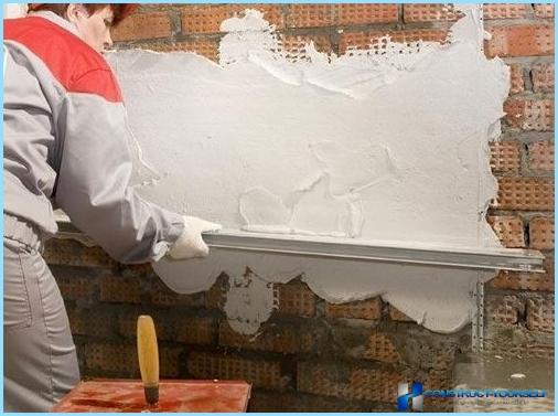 Types of gypsum plaster - what to choose
