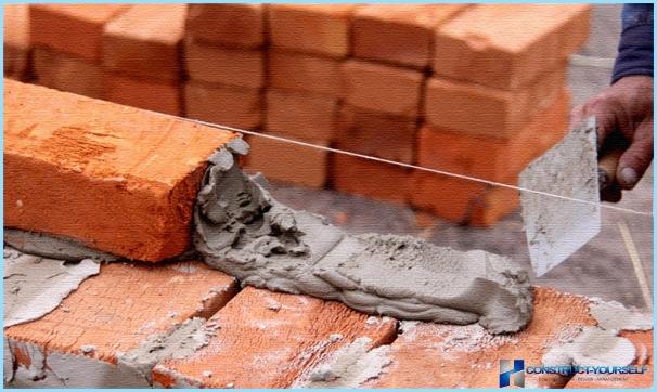 The mixture for masonry stoves of brick