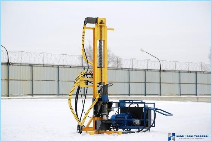 Drilling rig for drilling wells for water