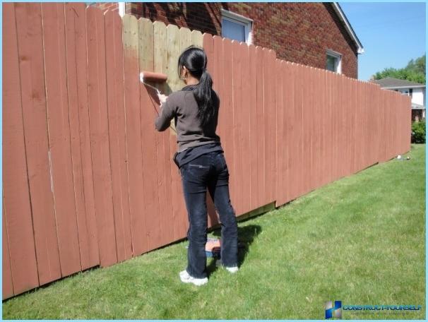 Hvilken maling til hegnet er bedre at vælge