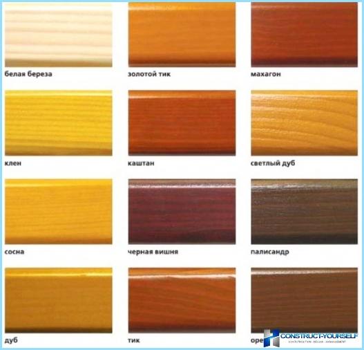 Colored lacquer for interior and exterior