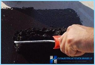 Bitumen mastic for waterproofing of the Foundation with his own hands