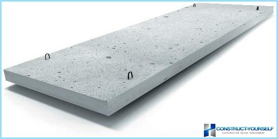 Concrete slab road, hollow, flat, plate coatings