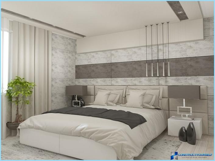 Bedroom in modern style