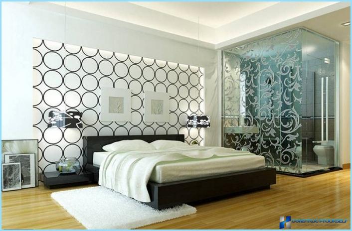 Bedroom in modern style