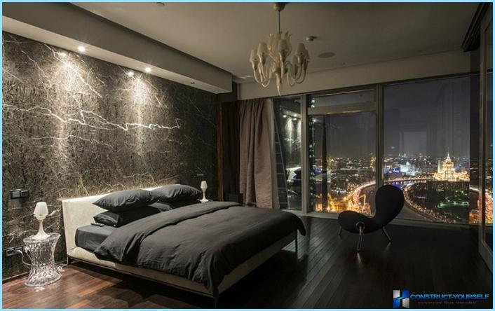 Bedroom in modern style