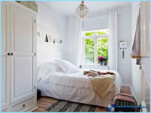 Schlafzimmerdesign im skandinavischen Stil