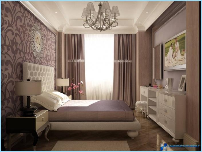 Lille soveværelse i moderne stil