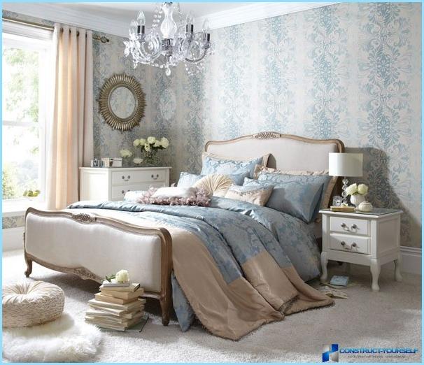 Bedroom design in the style of Provence