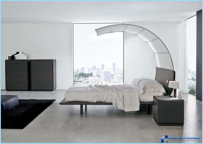 Minimalisme stil soveværelse design