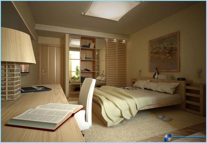 Скандинавски стил в интериора на спалнята