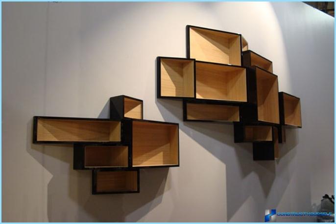 Design wall shelves