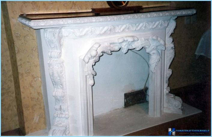 How to make a false fireplace with his hands