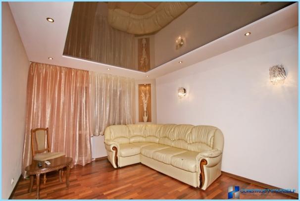 Ceiling design in room with photo