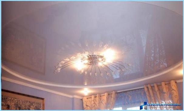 Ceiling design in room with photo