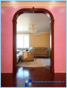 How to make an arch in a doorway